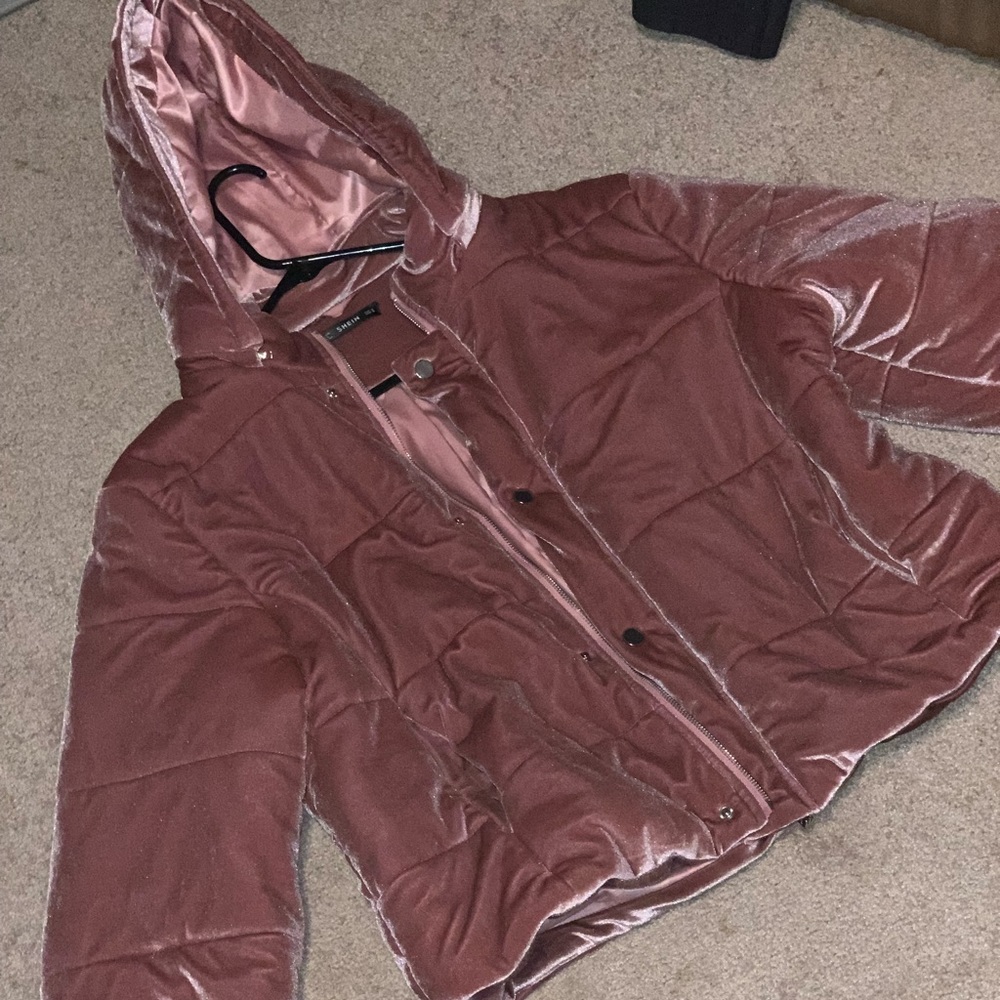 Velvet Puffer Jacket